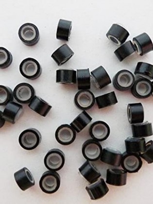 Micro rings μικρό μέγεθος #Black 50τμχ