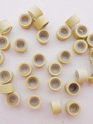 Micro rings μικρό μέγεθος #Blond 50τμχ