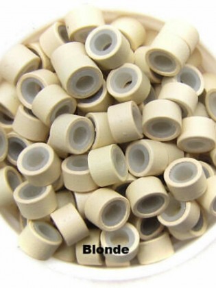 Micro rings μικρό μέγεθος #Blond 50τμχ