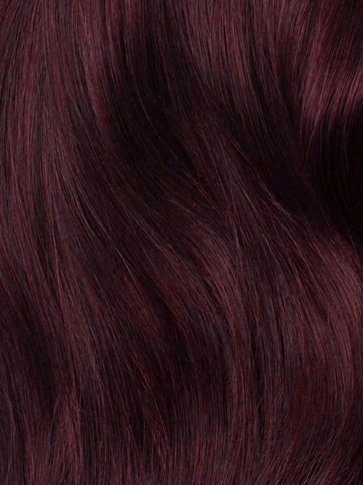 Τούφες κερατίνης #5.6 σκούρο κόκκινο μήκος 50cm 25τμχ