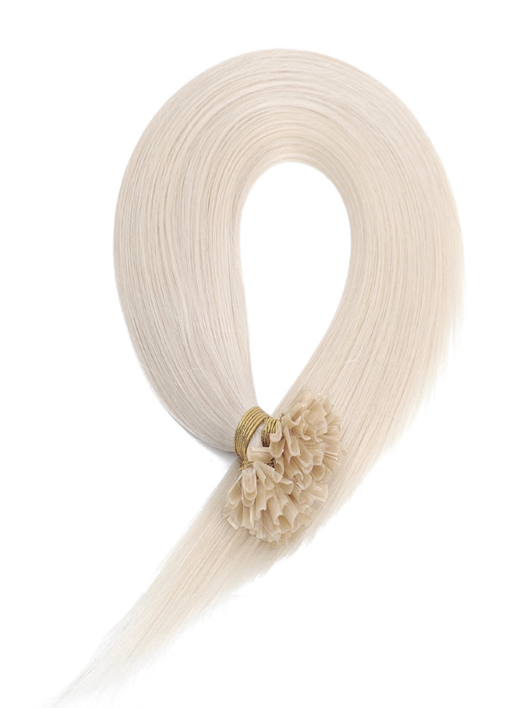 Τούφες κερατίνης #1001 κατάξανθο σαντρέ μήκος 50cm 25τμχ