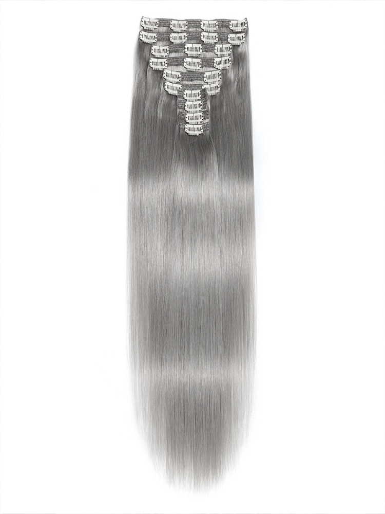 Τρέσες με κλιπ #grey 